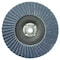Weiler 7" Tiger X Flap Disc, Flat (TY27), Phenolic Backing, 40Z, 5/8-11" 51232 - alternate 2